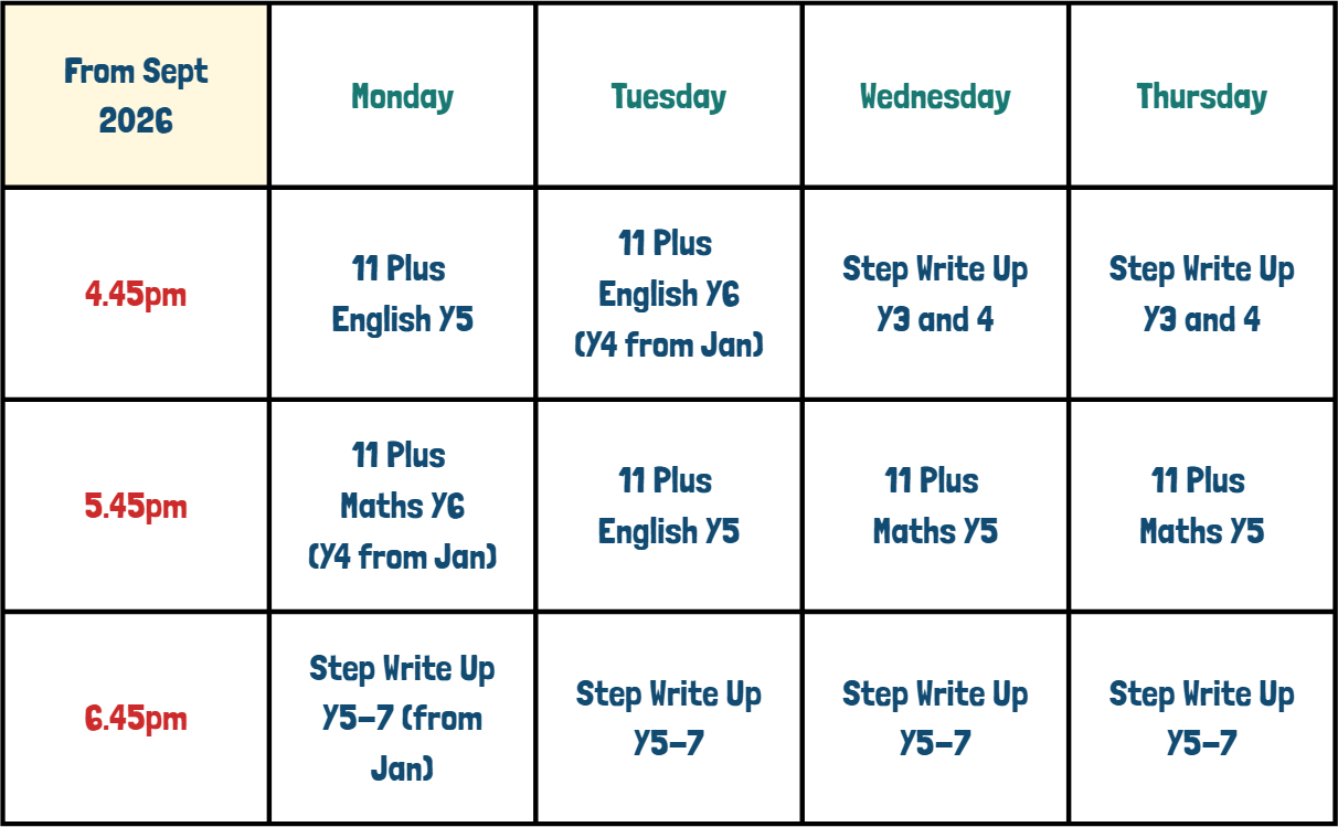 timetable